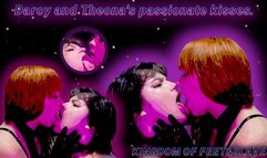 Darcy and Theona's passionate kisses ( FULL HD MP4)
