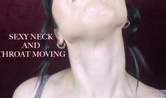 SEXY NECK AND THROAT MOVING