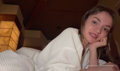 2 LOADS CEI full nude in bathrobe (Have a load ready BEFORE watching this!!)