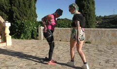 Maya Homerton - Outdoor Escape Challenge for the spanish Bondage Beauty - Part 2 mp4 SD
