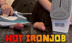 A Hot Ironjob with the Temperature Rising More and More - TamyStarly - Iron, Hot Iron, CBT, Crushing, Hot Ironing, Cumshot, Cock Board