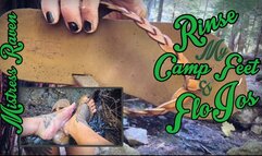 RINSE MY CAMP FEET & FLOJOS