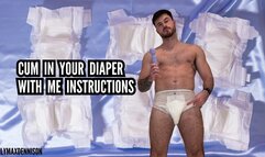 ABDL - Cum in your diaper with me instructions