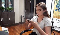 2023New hou`s smoking Hands free inhalation 4K