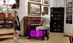 Cleo Domina - Piano lessons - A very demanding teacher -ROLE PLAY