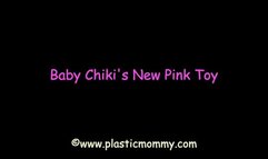 Baby Chiki's New Pink Toy