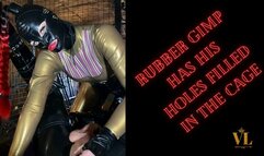 RUBBER GIMP HAS HIS HOLES FILLED