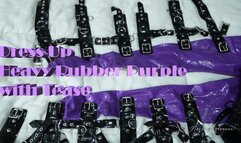 Dress Up Heavy Rubber Purple with Tease