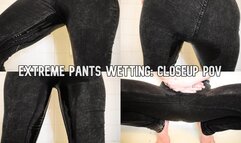 Extreme Pants Wetting: Closeup POV [SD]