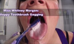 Whitney Morgan: Sloppy Toothbrush Gagging - mp4