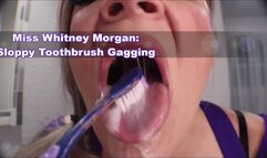 Whitney Morgan: Sloppy Toothbrush Gagging - wmv