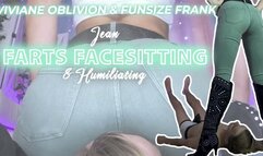 Jean Farts Facesitting & Humiliating (UHD WMV)