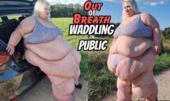 Out of Breath Waddling in Public 4K