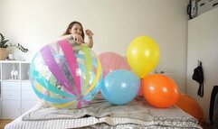 Saskias deflating popping fun