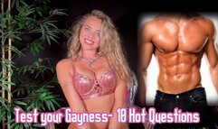 Test your Gayness: 10 Hot Questions