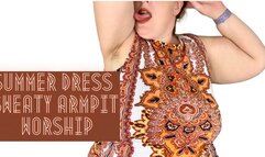 Summer Dress Sweaty Armpit Worship