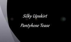 Silky Upskirt Pantyhose Tease (720p HD)