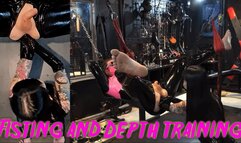 Depth Training and Anal Fisting with Mistress Patricia and Maz Morbid