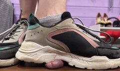 Sneakers cock trampling (small4phone)