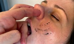 Male Fingers Fuck My Tender Nostrils: The Art of Nose Fetish!
