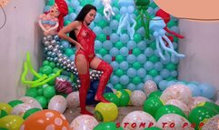 Dani Balloon Stomp To Pop Delight