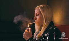 Pvc clothes and smoke 4K MP4