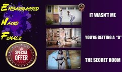 Embarrassed Naked Female Special Deal- ENF- Embarrassment-Comedy with Buddahs Playground