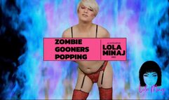 Zombie Gooners w Music Lola Minaj Trans Gooning Mesmerize Mind Fuck WMVSD