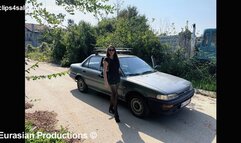 CustomVideo - 017 - Katya driving old Corolla