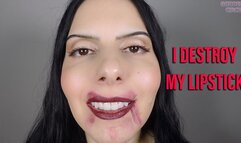 I DESTROY MY LIPSTICK