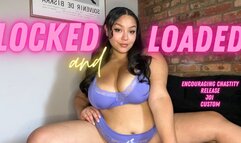 Locked and Loaded Chastity Release JOI