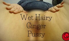 Wet Hairy Ginger Pussy - CurvyRedhead - MP4 1920x1080