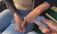 Sexo por DINERO, le pago a MEXICANA DESCONOCIDA por cojer conmigo y dejar a su NOVIO