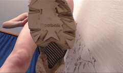 Horny college girl exposes and caresses her lovely Reebok sneakers, fc267h 720p