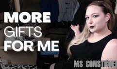 Goddess Ms Construed Gets MORE Gifts From Her Shopping Slave ~ CUSTOM ~ FinDom & Money Fetish ~ Mobile Version