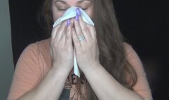 Nose Blowing Snot And Coughing (MP4) ~ MissDias Playground