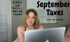 September Taxes 2021