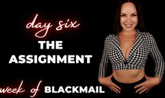 The Assignment (Week of Blackmail, Day Six)