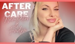 Aftercare: Humiliation and Femdom 1080MP4 - Pretty , nice and sweet blonde Domme gives you aftercare after intense humiliation and Femdom