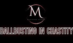 Mistress Magda - Ballbusting in chastity