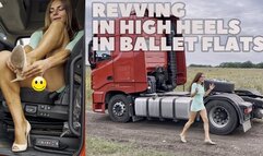 VIKA BIG TRUCK REVVING IN HIGH HEELS IN BALLET FLATS_4K HDR DOLBY VISION_35 MIN