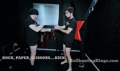 Rock Paper Scissors KICK - Ballbusting Kings