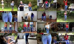 Cadence's Jeans Wetting Collection (iPhone) - Cadence Lux, Jasmine St James, Vonka Romanov, Juliette March & Laci Star