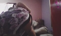 Mandy shakes her CHUBBY ass for you- 720p