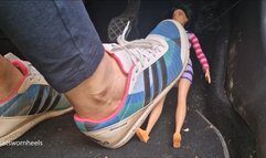 Spiked Running Shoes VS Doll