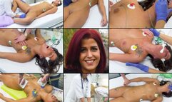 Deborah Patient Complications During Gyno-Sensory Test, ECT, CPR, Defib, 02, Ambu, CPR Board, 3 Lead ECG, Stething