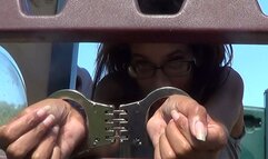 Odette - Handcuffed on the Playground in Boots (MP4)