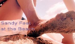 Sandy Feet at the Beach Cosplay