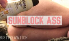 BBW Sunscreen Bottle Ass Fuck