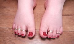 Beautiful BBW feet - (no talking)
